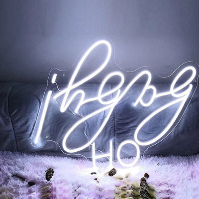 Hustle Lumière de lettre LED Personnalisé Panneau au néon rose Pour la décoration de la chambre