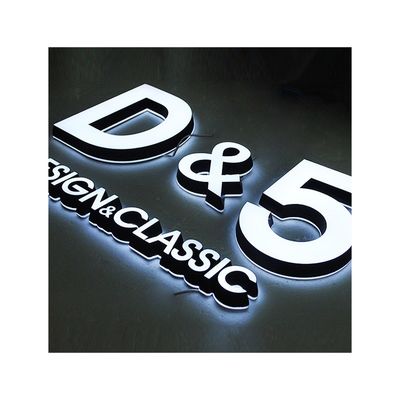 12V LED Caractères lumineux Lettres de l'alphabet métallique pour le signe acrylique Lettres du canal
