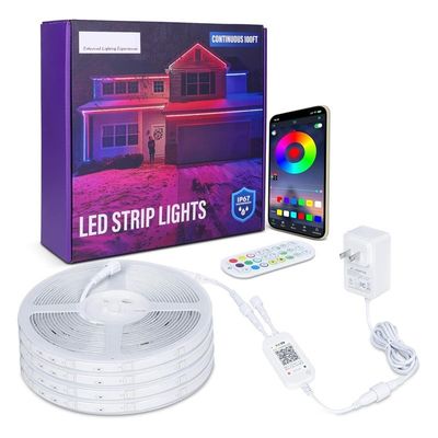 Kit de bande LED flexible et imperméable pour les besoins d'éclairage extérieur