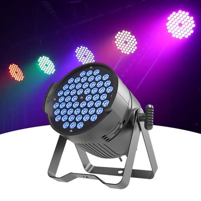 Éclairage de fête de mariage DMX Par Light avec télécommande LED 54*3W