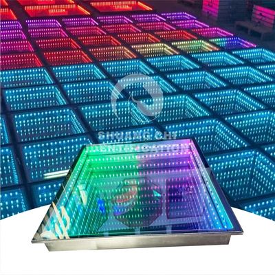 Lumière de piste de danse à LED 3D et briques LED personnalisées