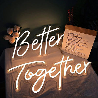 Hustle Lumière de lettre LED Personnalisé Panneau au néon rose Pour la décoration de la chambre
