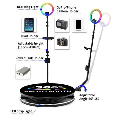 Caméra portable à 360 degrés avec accessoires gratuits et capacité de charge de 500 kg