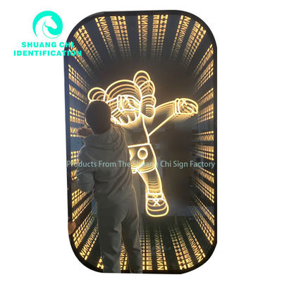 Personnalisation Mode Sens de la technologie Néon avec tension miroir DC12V/AC110-220V
