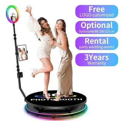 360 degrés vidéo au ralenti 369 caméra rotative plateforme de selfie 360 photo