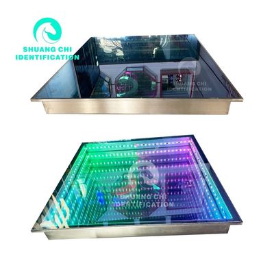 DMX512 Contrôlé IP67 Parquet LED interactif avec technologie sensible à la pression