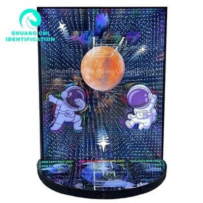 Taille personnalisée Miroir de caractères lumineux pour la lumière technologique et l'ombre infinie