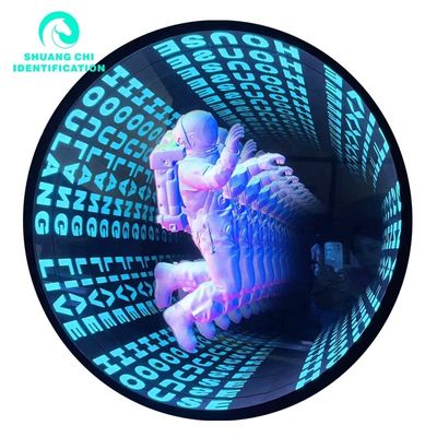 Signalisation de source extérieure intérieure Rétroviseur 3D Abyssal Rétroviseur au néon avec épaisseur personnalisée