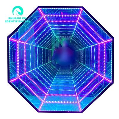 Signalisation de source extérieure intérieure Rétroviseur 3D Abyssal Rétroviseur au néon avec épaisseur personnalisée