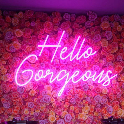 Lumière néon LED personnalisée Nom Logo Sign Neon Pour la chambre à coucher Fête d'anniversaire