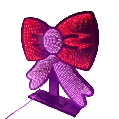 Décoration de Noël fournitures 40cm LED cloche de Noël lumière avec miroir magique 80 Ra