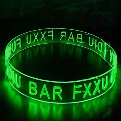 Installation de câbles de bricolage LED Neon Flex Strip Lumières pour un éclairage fluide et la décoration intérieure