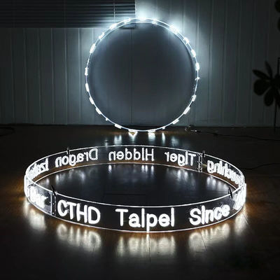 Installation de câbles de bricolage LED Neon Flex Strip Lumières pour un éclairage fluide et la décoration intérieure
