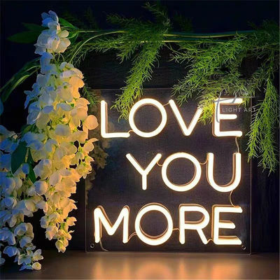 Taille personnalisée Discount LED Neon Sign for Happy Birthday Logo Wings Halloween Bar Sign