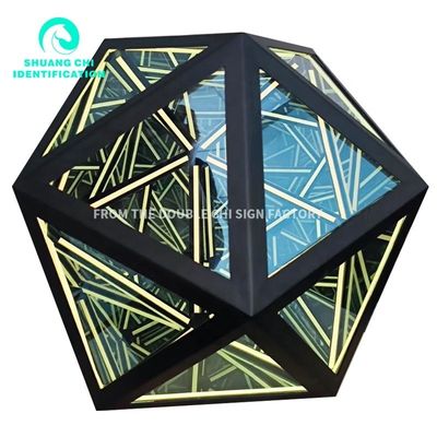 Fin 2023 Matériel Vision 3D Méléléuca Miroir Abysse Miroir à haute luminosité LED