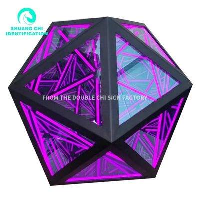 Fin 2023 Matériel Vision 3D Méléléuca Miroir Abysse Miroir à haute luminosité LED