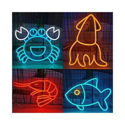 Acrylique néon Flex LED Neon Sign Light for Identity Logo personnalisé Éclairage décoratif