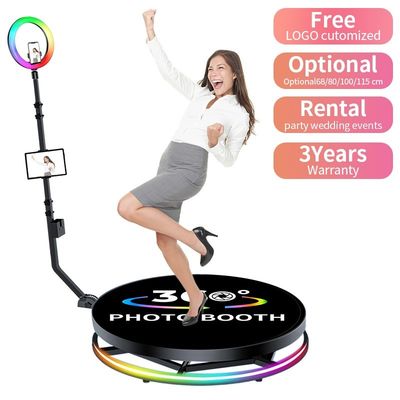 Contrôle d'urgence Selfie Prop 360 Photo Booth Parfait pour les mariages, les fêtes et les événements
