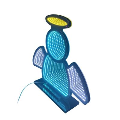 40cm Led 3D Infinite Mirror Lights pour les fêtes d'anniversaire de Noël