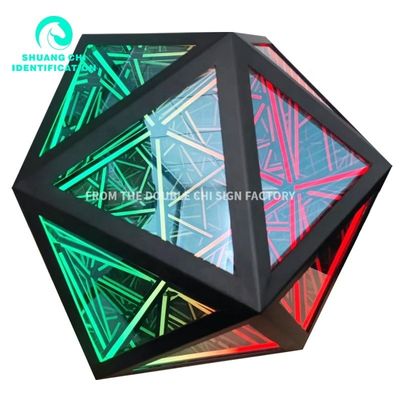Signal au néon personnalisé Installation de miroir infini Comment accrocher ou soulever Parfait pour n'importe quel espace