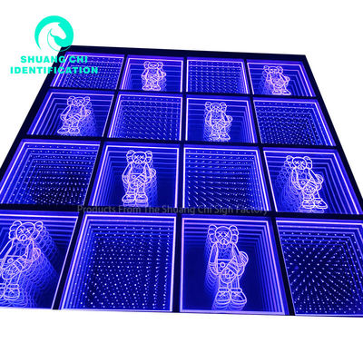 Melaleuca Abyss Mirror Infinity Mirror Neon Art 12 Décoration intérieure 2023 Produits chauds
