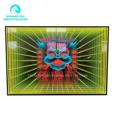 Melaleuca Abyss Mirror Infinity Mirror Neon Art 12 Décoration intérieure 2023 Produits chauds