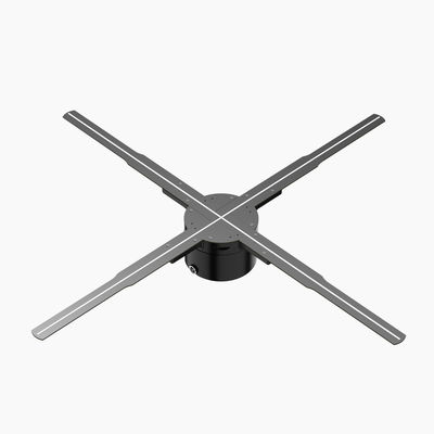 2300 Ventilateur holographique 3D de luminosité avec contrôle Wifi et écran holographique rotatif