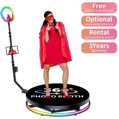 Conception portante de 500 kg iPad Photo Booth Shell pour anniversaire et mariage automatique