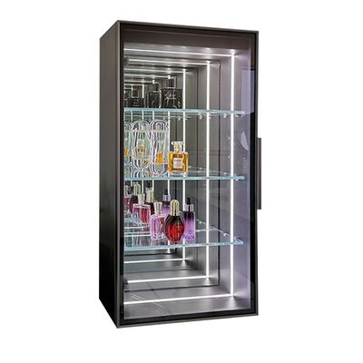 Élevez votre salon avec une porte vitrée LED à l' infini