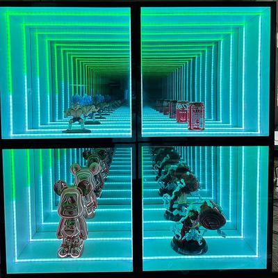Le néon de verre LED de luxe rouge blanc bleu personnalisable pour les décorations de mariage