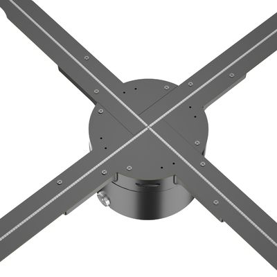 Temps de réponse de 24 heures Projetteur d'hologramme LED intérieur pour ventilateur holographique 3D