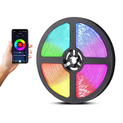3- 180LEDS 10M TUYA WIFI Contrôle à distance IR 24 clés Synchronisation musicale Alexa Assistant Google Compatible RGB 5050