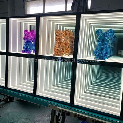 Armoires à miroirs à haute luminosité à LED