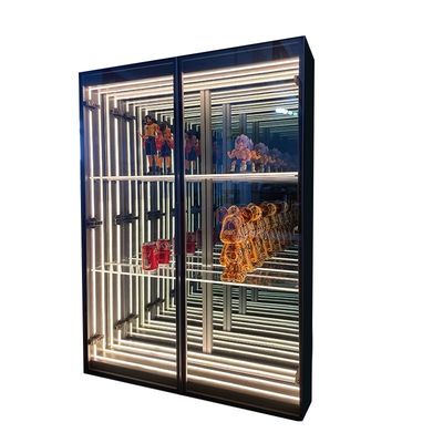 Étui d'affichage de miroir Infinity Abyss Couleurs personnalisables et options d'épaisseur personnalisées