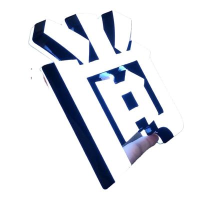 Signe rétroéclairé en acier inoxydable Affichage de lettres 3D personnalisable pour les logos électroniques des entreprises