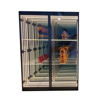 Couleur personnalisée Miroir infini Abysse Miroir Wine Bar Cabinet pour les tendances de la mode