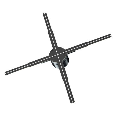 2300 Lumière 65 cm Nuage 1080p Hologramme Wifi Ventilateur vidéo numérique Affichage 3D LED