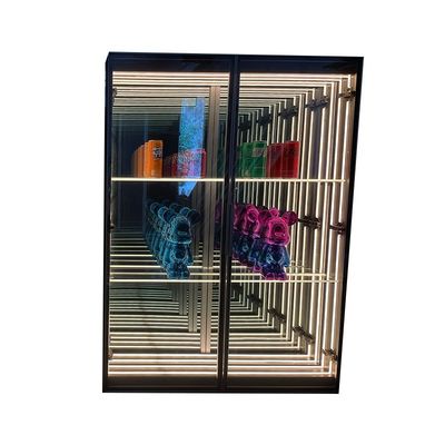 Armoire d'affichage à réflecteur infini à haute luminosité LED