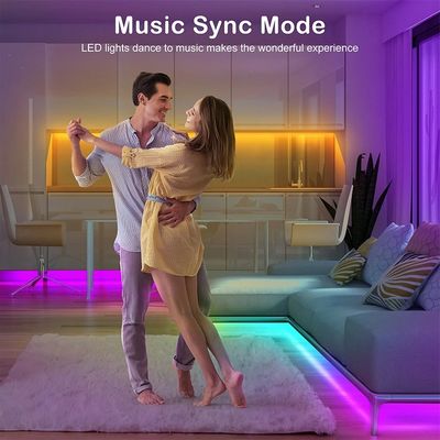 Décoration intérieure 5m 10m RGB LED Strip Lights avec contrôle IR et SMD imperméable à l'eau 5050