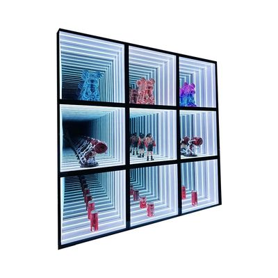 Étui d'affichage de logo 3D pour intérieur et extérieur