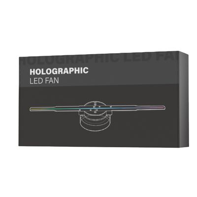 Ventilateur Hologramme 3D pour les détaillants en ligne Ventilateur de carte 42cm 16GB Publicité holographique