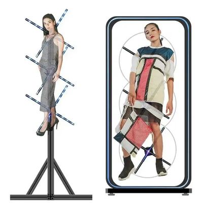 APP Coming 3D Hologram Fan pour le mur 176° Angle de vue Hologramme interactif Téléphone