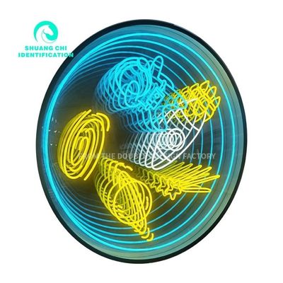Transformez votre décor avec les tendances des miroirs au néon Abyss et l'installation d'une vis murale
