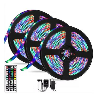 Bande lumineuse LED WS2812B SK6812 WS2813 SMD 5050 5V 24W DMX RGBW 3000K 4000K CRI80 3-