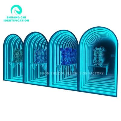 Transformez votre décor avec les tendances des miroirs au néon Abyss et l'installation d'une vis murale