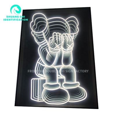 Transformez votre décor avec les tendances des miroirs au néon Abyss et l'installation d'une vis murale