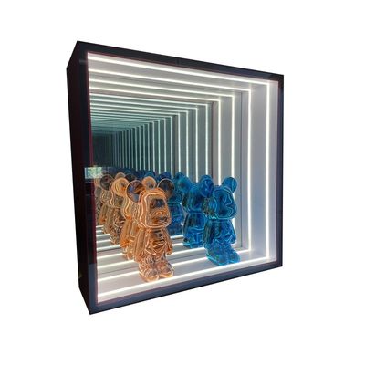 Épaisseur personnalisée Écran lumineux extérieur intérieur Stockage Cabinet de miroir tunnel abîme