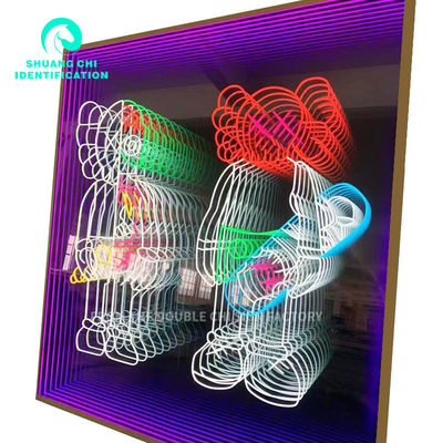 Magie 3D Multicolore Mille couches Abyssal Neon Mirror Infinity Oui Soutenir Dimmer 1