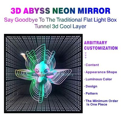 Magie 3D Multicolore Mille couches Abyssal Neon Mirror Infinity Oui Soutenir Dimmer 1