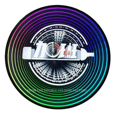 Signe de lettre de tunnel à LED en verre avec effet miroir à l'infini et tension DC12V/AC110-220V